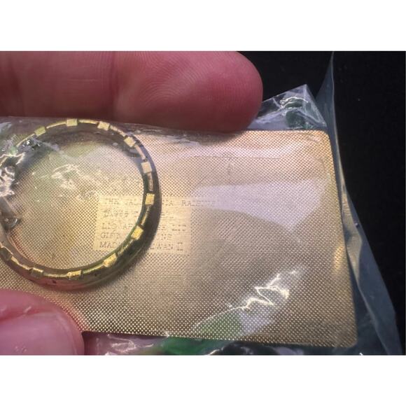 New Metal Enamel The California Raisins Band Sing Key Chain Vintage 1988 CALRAB - Picture 2 of 3